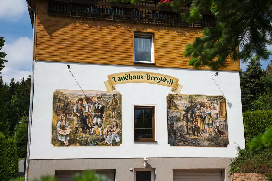 Landhaus Bergidyll Bärenstein Exterior foto