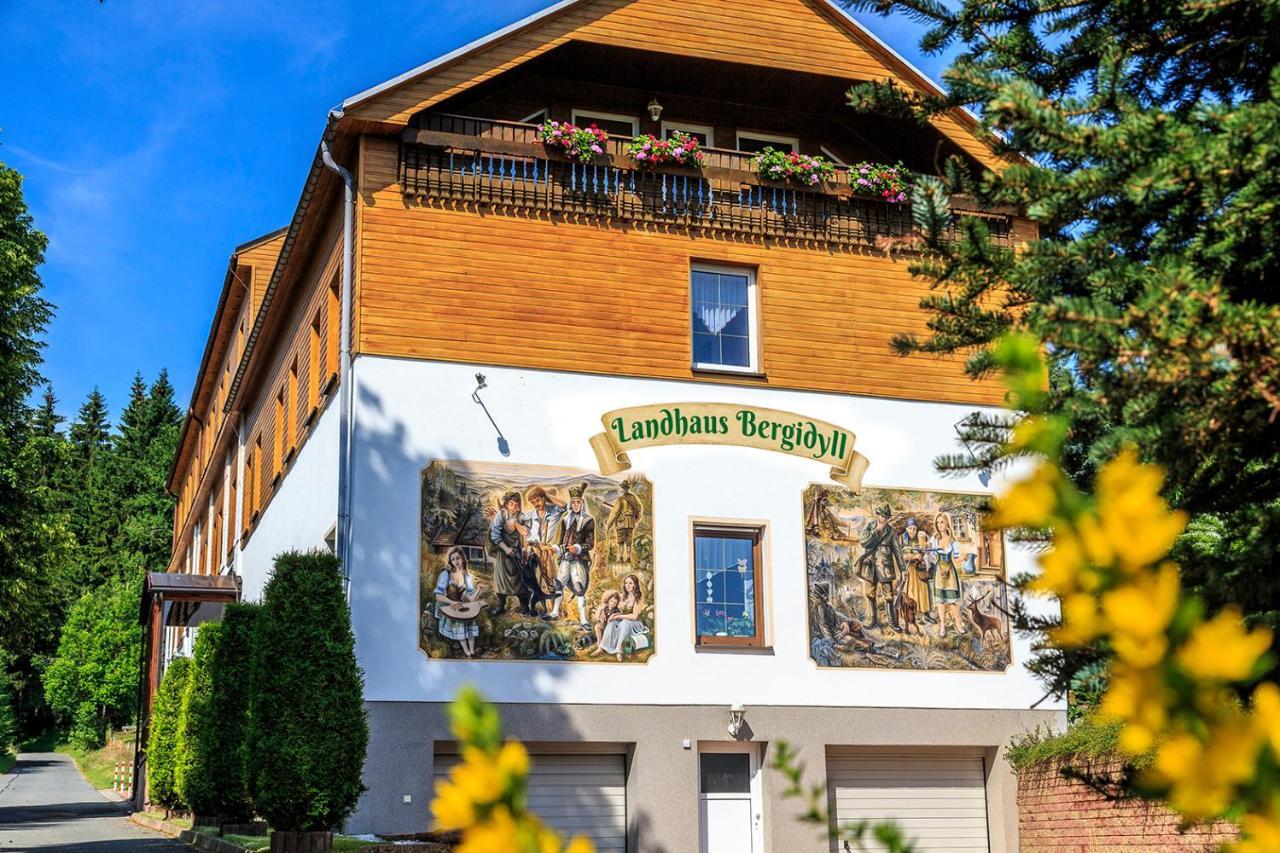 Landhaus Bergidyll Bärenstein Exterior foto
