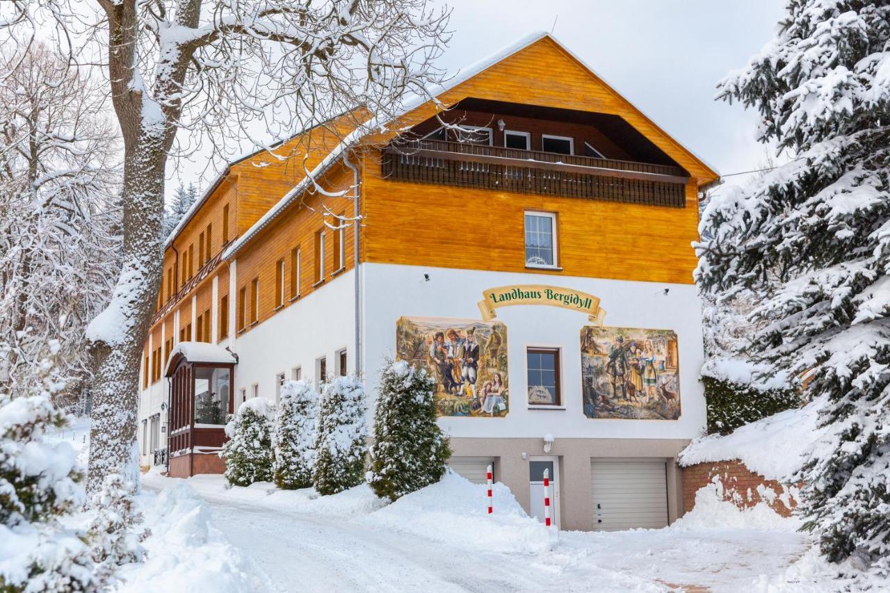 Landhaus Bergidyll Bärenstein Exterior foto